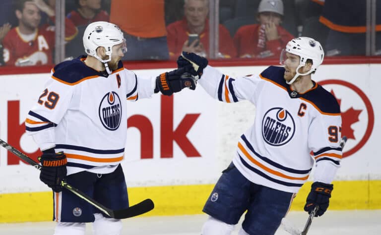 Edmonton Oilers jatkaa – Ryan Nugent-Hopkins ottelun sankarina