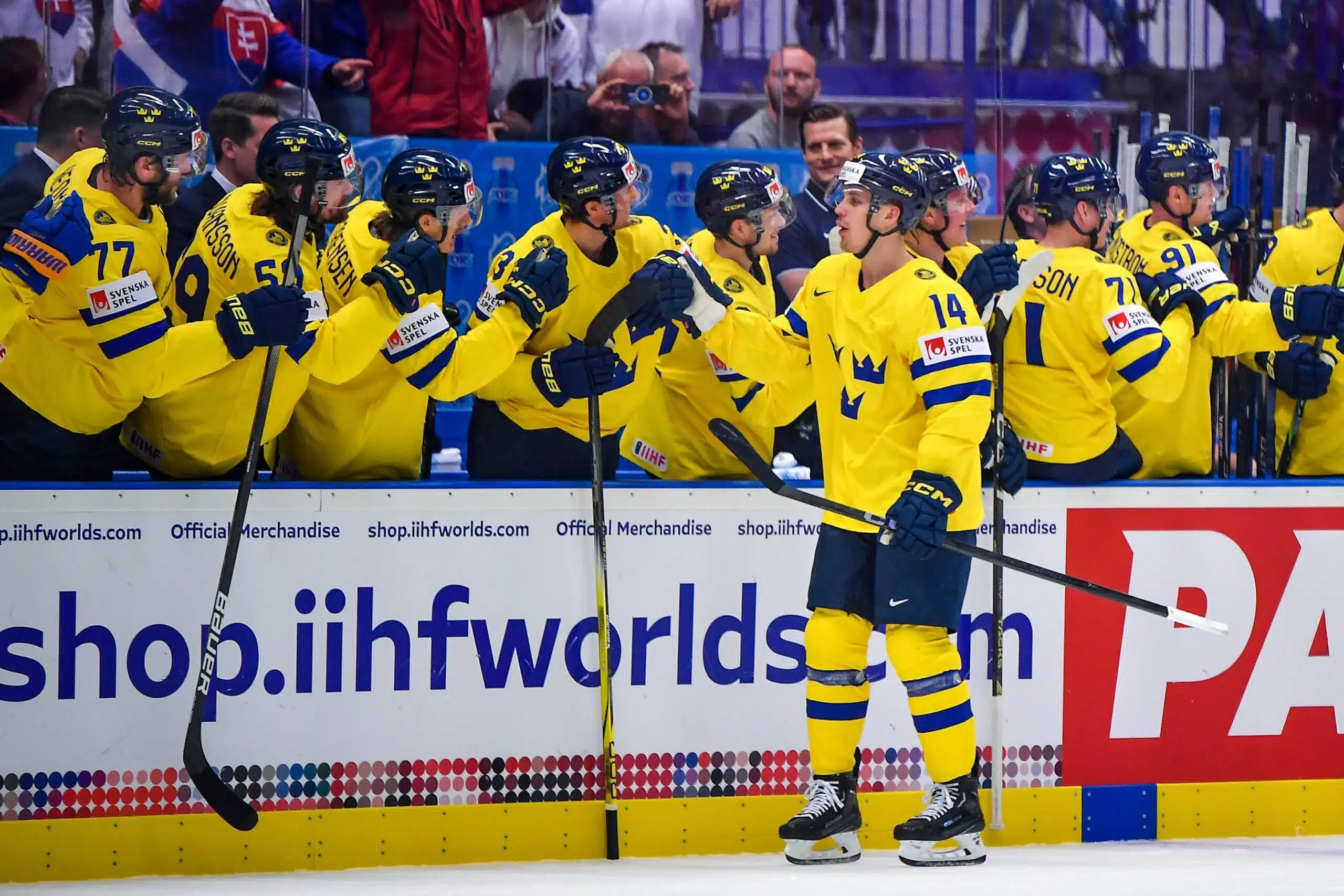 Ruotsi saa MM-kisoihin kovia pelimiehiä NHL:stä