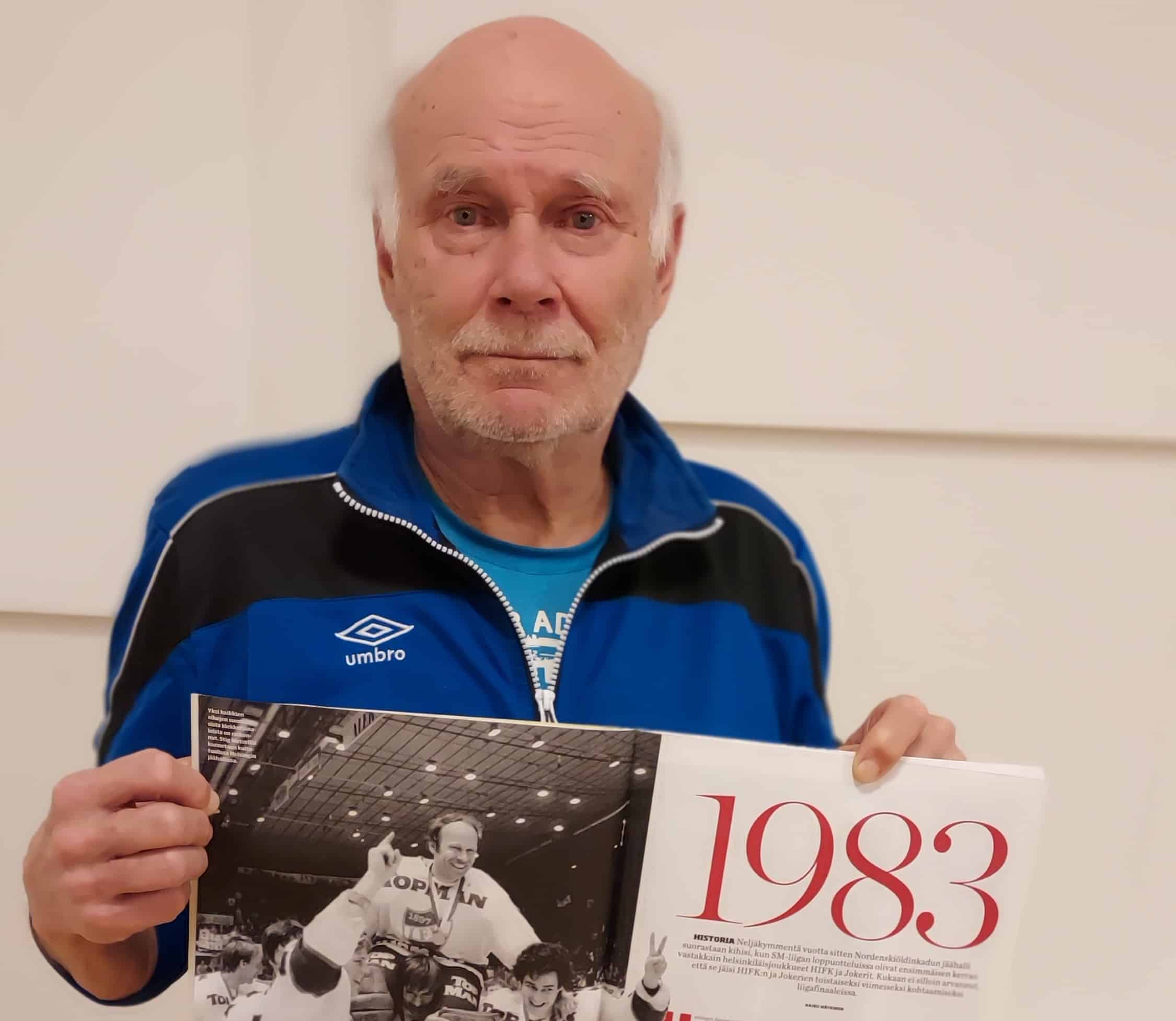 Stig Wetzell ja keväänä 2023 ilmestynyt Urheilulehti