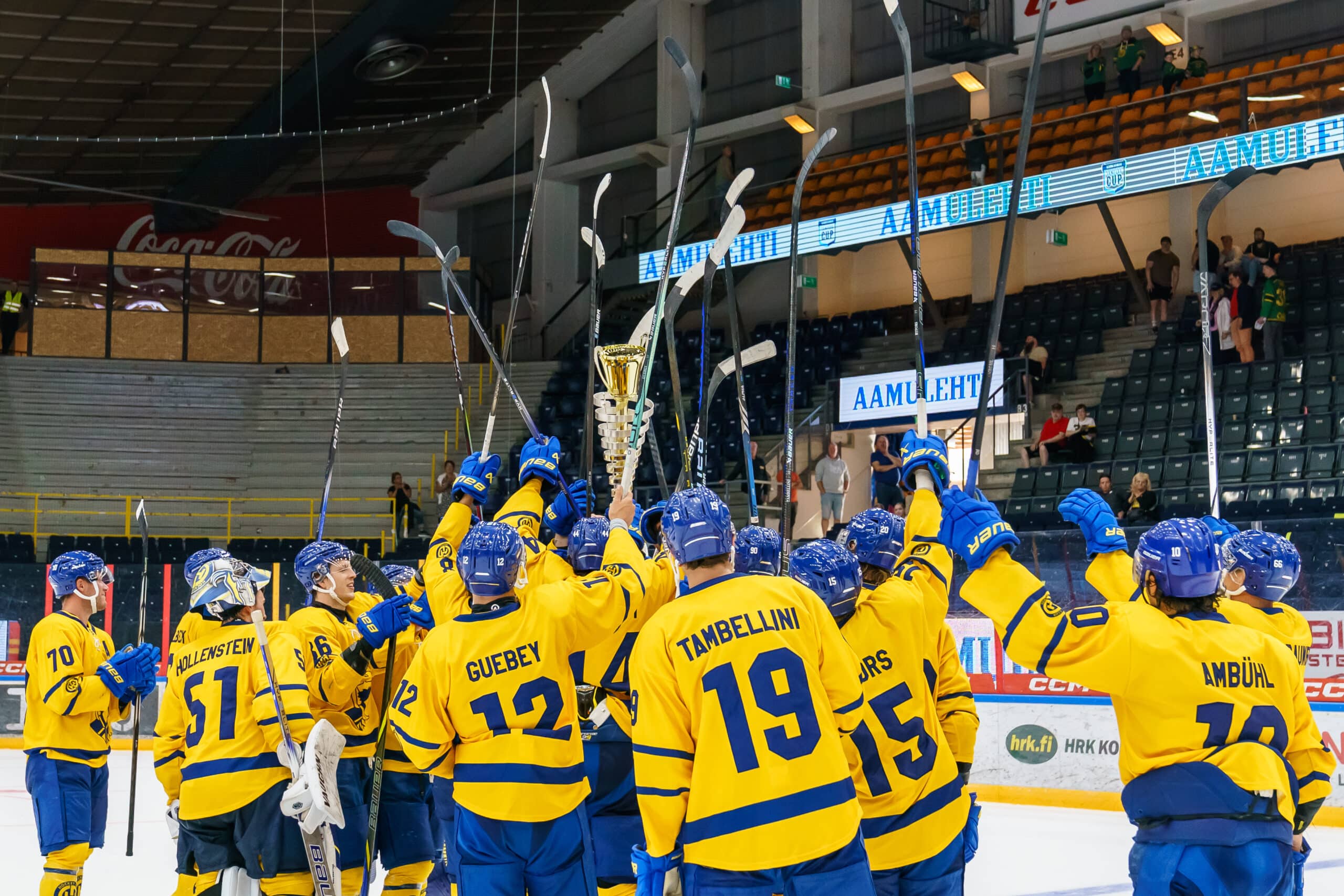 Sveitsin pääsarja näytti voimansa Tampereella – HIFK imi 14 maalia kahdessa ottelussa