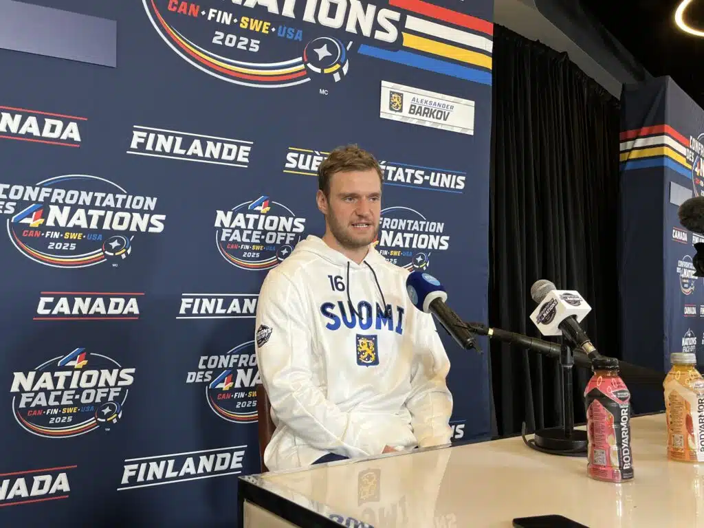 Aleksander Barkov karmeasta tuloksesta – ”Pelaamme omaa peliämme”