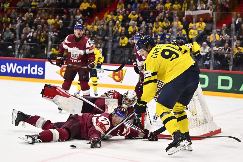 Latvia auttoi Ruotsia omilla maaleilla