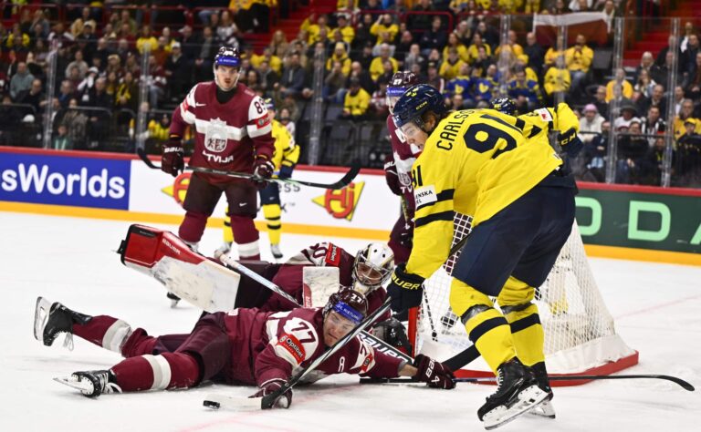 Latvia auttoi Ruotsia omilla maaleilla
