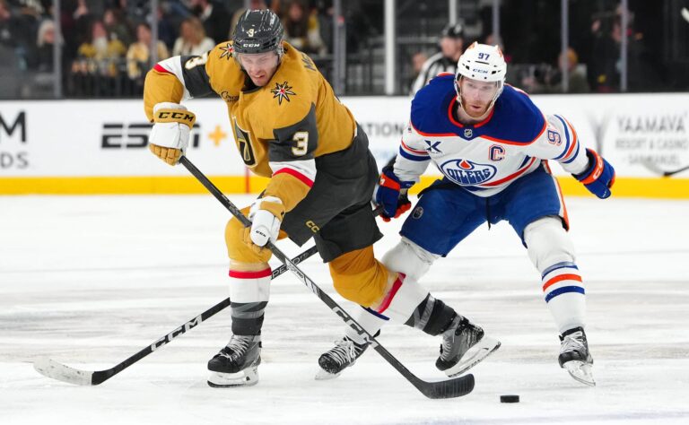 Vegasilla jättimäiset poissaolot! – Edmontonilla iskun paikka