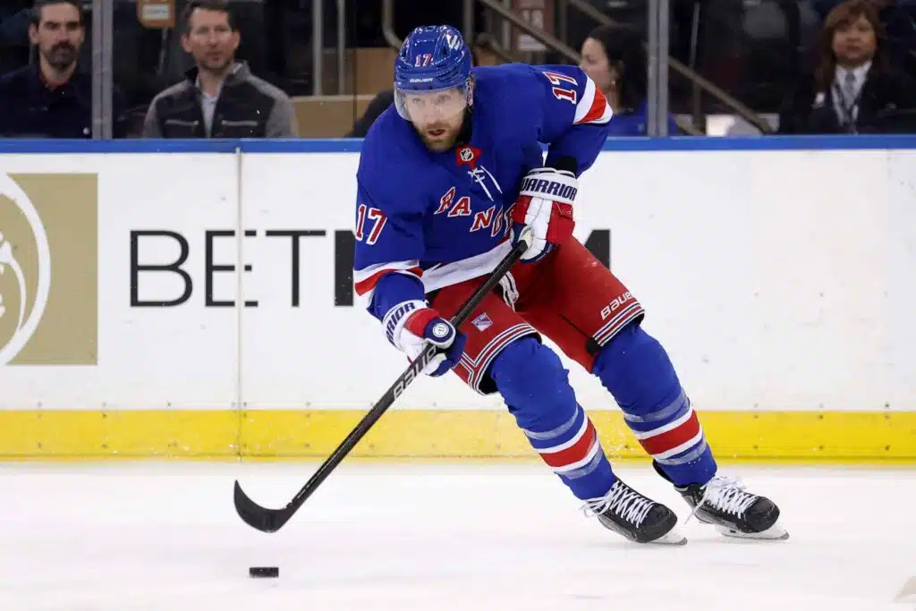 Blake Wheeler pestattiin New York Rangersiin