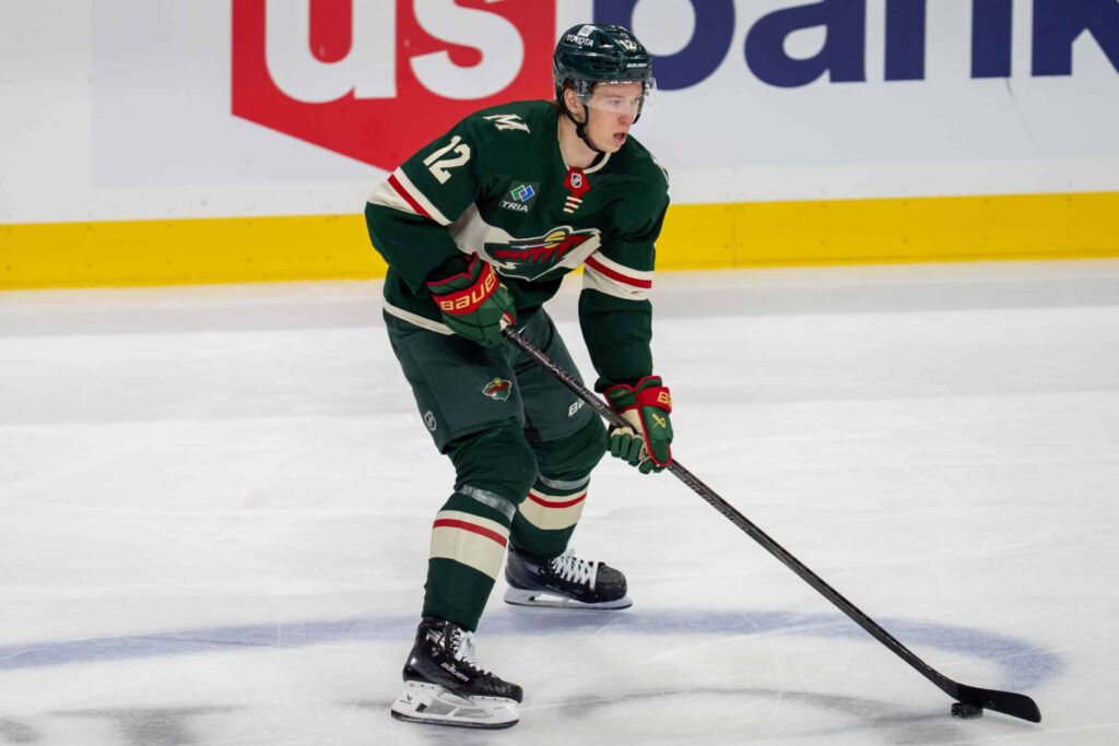 Minnesota Wildin Matt Boldy on yksi organisaation parhaista pelaajista