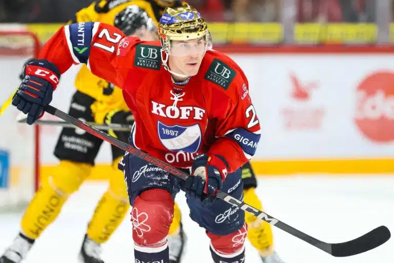 HIFK:lle lisää kammouutisia – nyt rivistä putosi ykkössentteri Lehterä