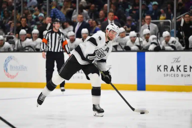 Los Angeles Kingsin Adrian Kempe on ollut hurjassa maalivireessä