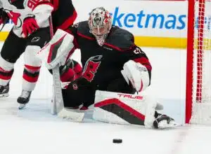 Carolina Hurricanesin Pyotr Kochetkov loukkaantui