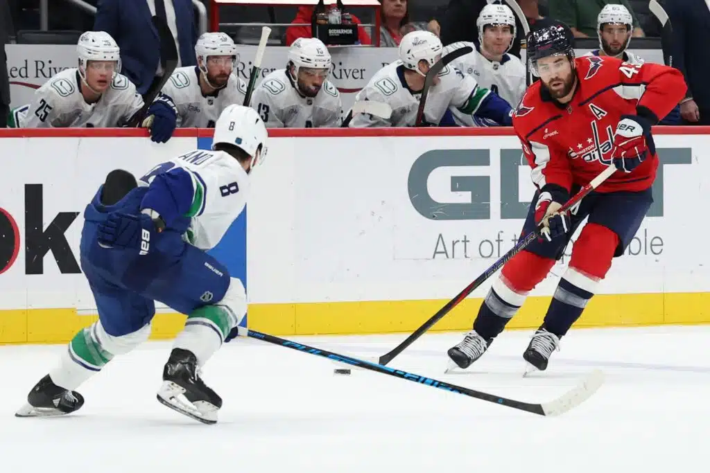 NHL:ssä läikkyi – Washingtonin järkäle jyrähti