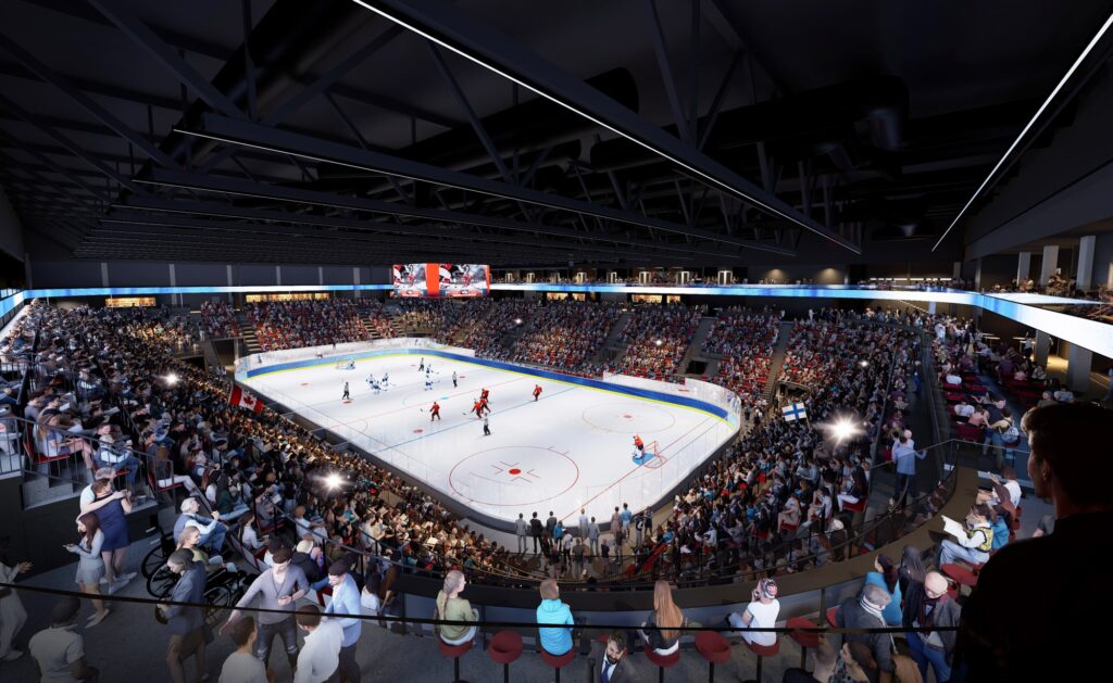 JYP saa uuden modernin areenan