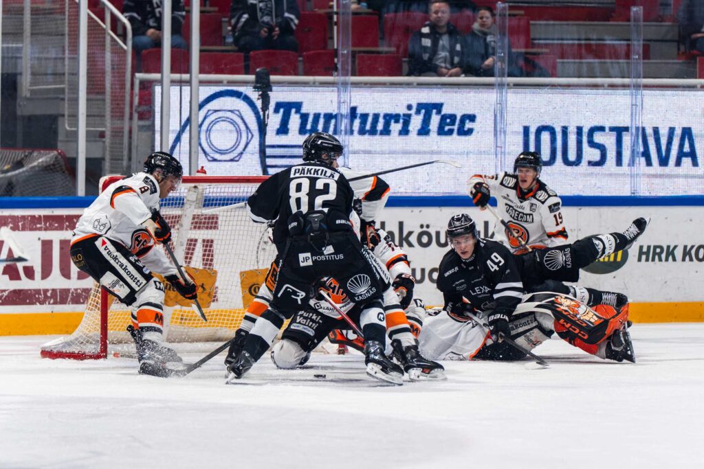 TPS-HPK TPS jatkoi avausmaalin jälkeen paineistusta.