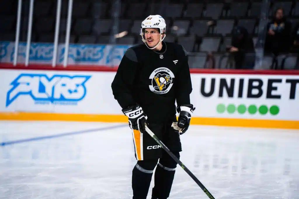 Pittsburgh Penguinsin harjoitukset sai hymyn huulille