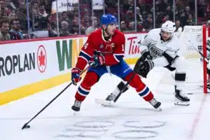 Montreal Canadiensin kapteeni Nick Suzuki