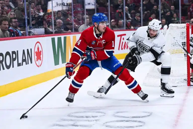 Montreal Canadiensin kapteeni Nick Suzuki