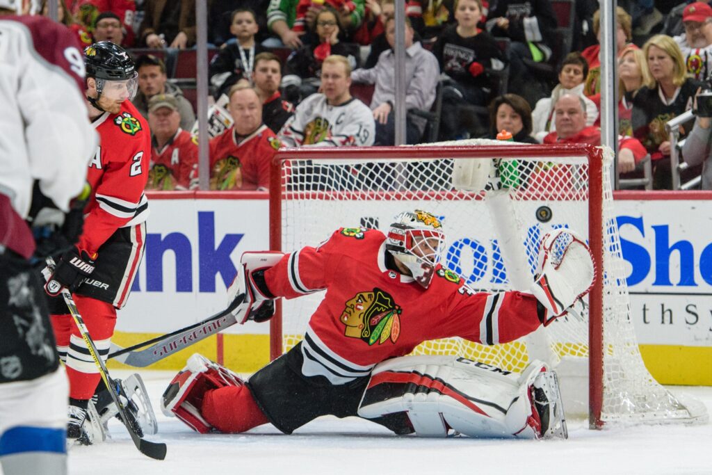Anton Forsberg, Chicago Blackhawks