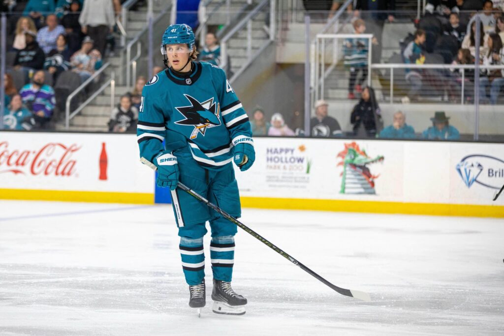 San Jose Sharksin ruotsalaislupaus Ivar Stenberg