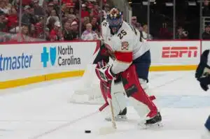 Florida Panthersin ruotsalaismaalivahti Jacob Markström